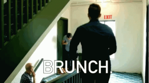 Men Bowing Brunch GIF
