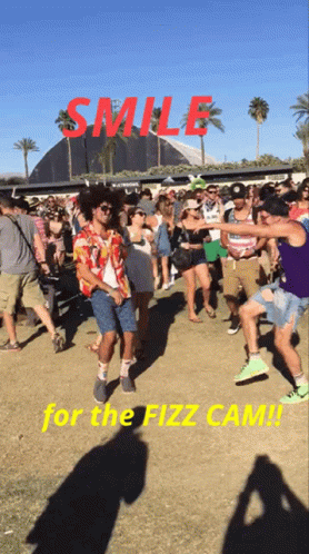 Men Dancing At Coachella Music GIF