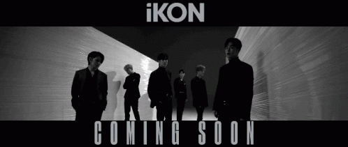Men In Black And White Photo Ikon Coming Soon GIF