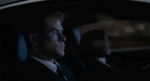 Men In Black International Speeding Car GIF