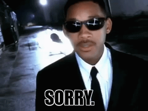 Men In Black Memory Eraser Sorry Now GIF
