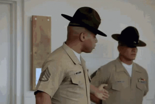 Men In Gym Saying Bootcamp GIF
