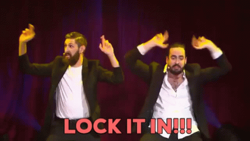 Men in Suits Dancing on Stage Lock It In!!!