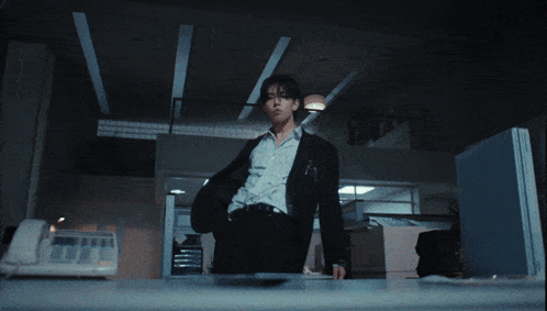 Men in Suits Dancing