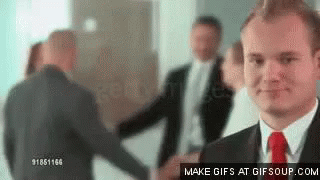 Men in Suits Shaking Hands