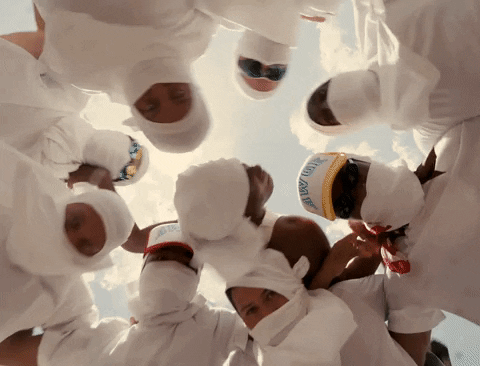 Men In White In A Day Riot GIF