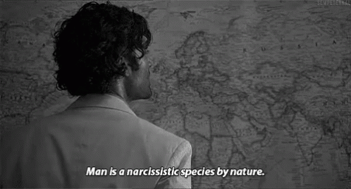 Men Is A Narcissist Species Meme GIF