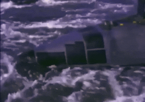 Men On Top Of A Submarine GIF