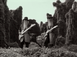 Men Playing Guitars In A Field GIF
