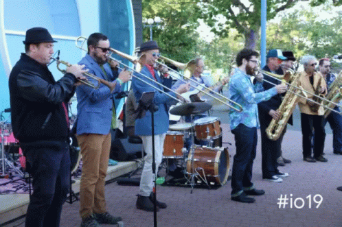 Men Playing Instruments #io19