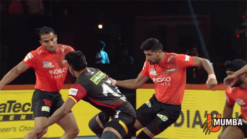 Men Playing Kabaddi Number 4