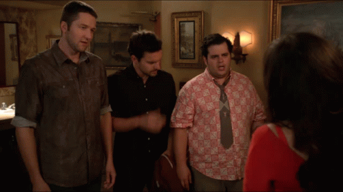 Men Pointing and Calling Each Other Liar