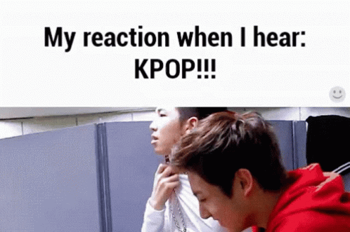Men Reacting To Kpop GIF
