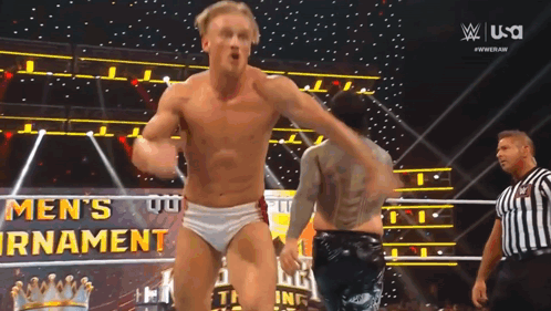 Men's Tournament Advertised on Wrestling Show