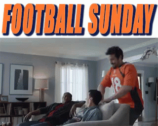 Men Separated Football Sunday GIF