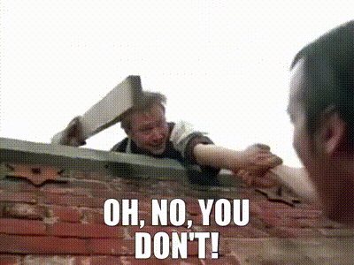 Men Shaking Hands With Oh No You Don't GIF