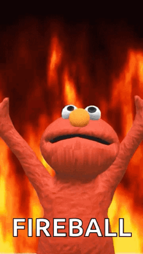 Men Singing and Playing Guitars Fireball