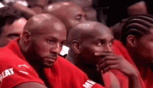 Men Watching Game In Stadium GIF