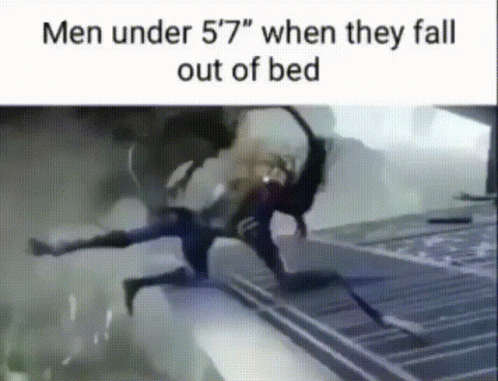 Men When They Fall Out Of Bed GIF
