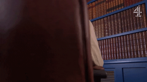 Menacing Guy Contemplating Devious Plan GIF