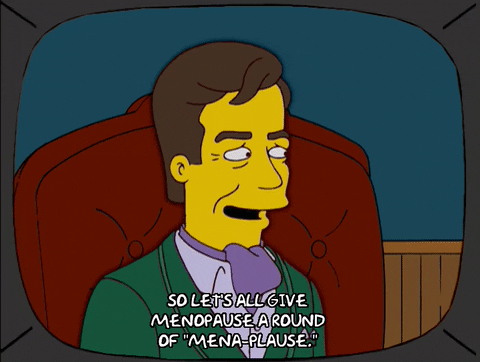 Menopause Applause The Simpsons GIF