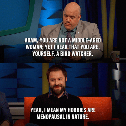 Menopause Hobbies Talk Show GIF