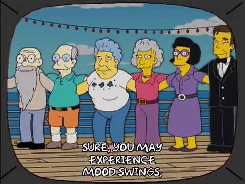 Menopause Mood Swings The Simpsons GIF
