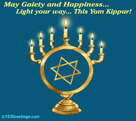Menorah with Star of David