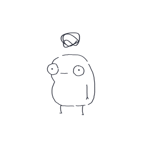 Mental Health Anxiety Thinking GIF