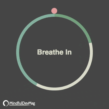 Mental Health Breath In And Out GIF
