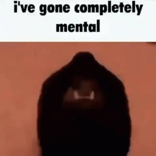 Mental Health I've Gone Completely Mental GIF