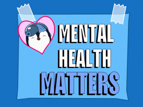 Mental Health Matters Pudgy Penguin Reminder GIF