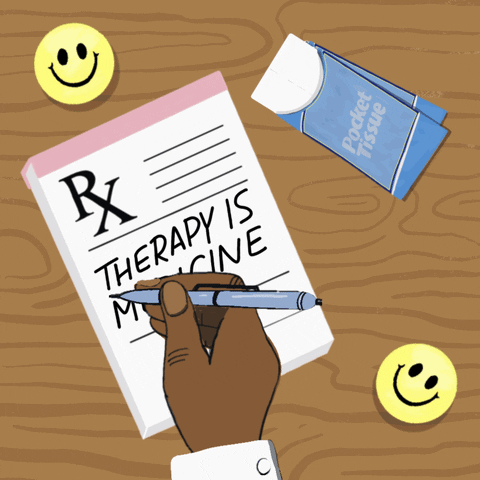 Mental Health Therapy Is Medicine GIF
