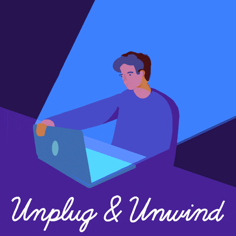 Mental Health Unplug And Unwind GIF