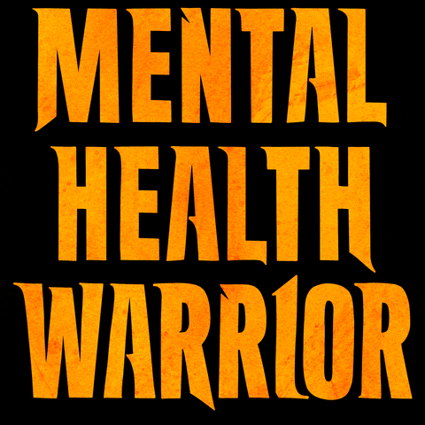 Mental Health Warrior Fighter GIF