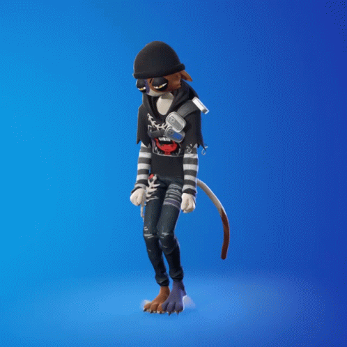 Meow Skulls Fortnite Griddy GIF