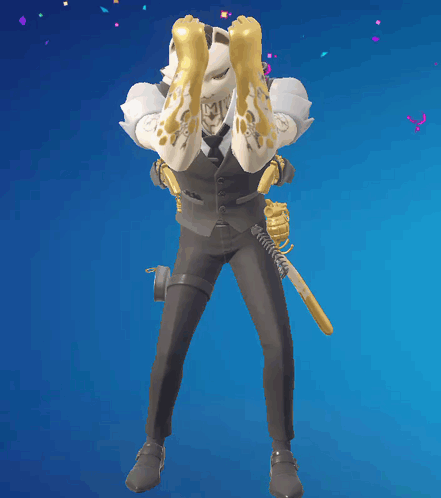 Meowscles Bring It Around Town Emote GIF