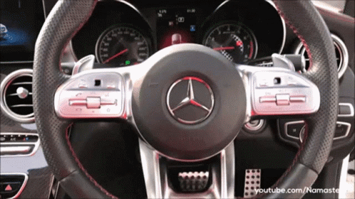 Mercedes-benz Steering Wheel GIF