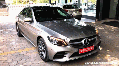 Mercedes C-class Amg Line GIF