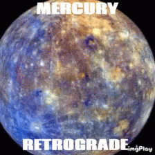 Mercury Retrograde Earth Zooming In GIF