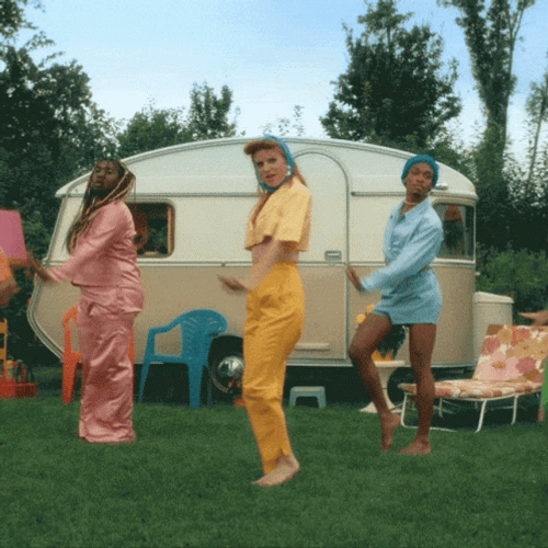 Merel Balde Camping Music Video GIF