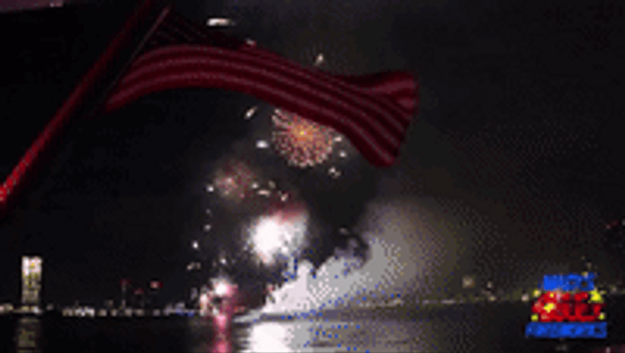 Merica Murica Fireworks Celebration GIF