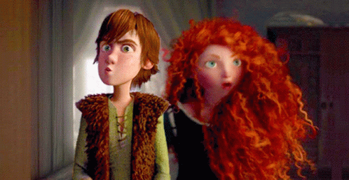 Merida And Hiccup Horrendous Haddock Iii GIF