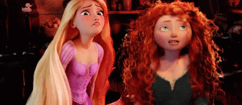 Merida And Rapunzel GIF