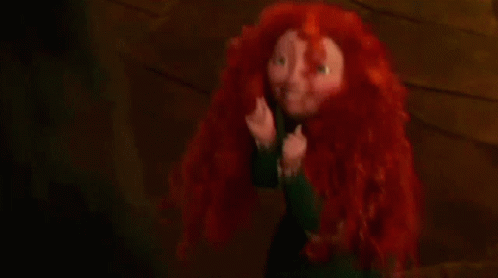 Merida Feeling Excited GIF