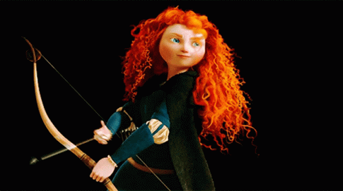 Merida Shoot Her Arrow GIF