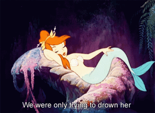 Mermaid Relax Gif GIF