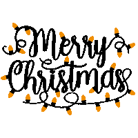 Merry Christmas 2024 Sticker GIF