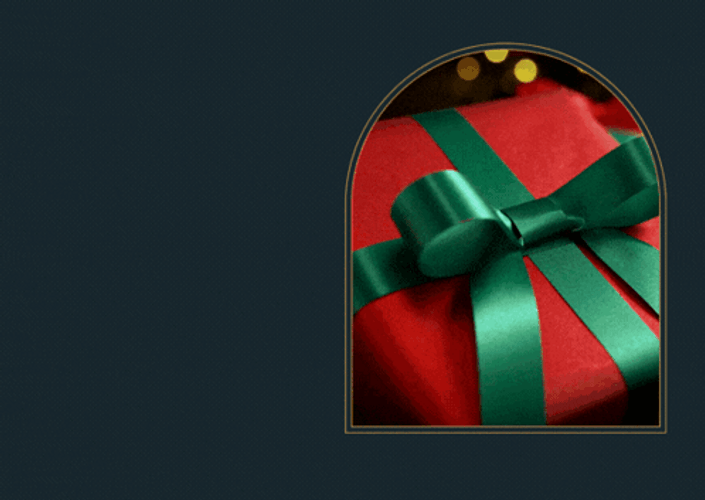 Merry Christmas And A Happy New Year Wishes GIF