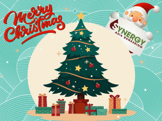 Merry Christmas Animated Greetings GIF